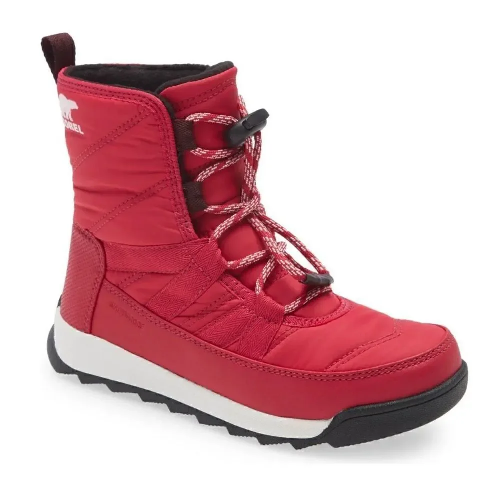 SOREL Whitney II Short Waterproof Insulated Boot,‎ Toddler Size 12, Red, NWT